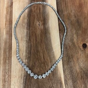 Stunning Tennis Style Necklace